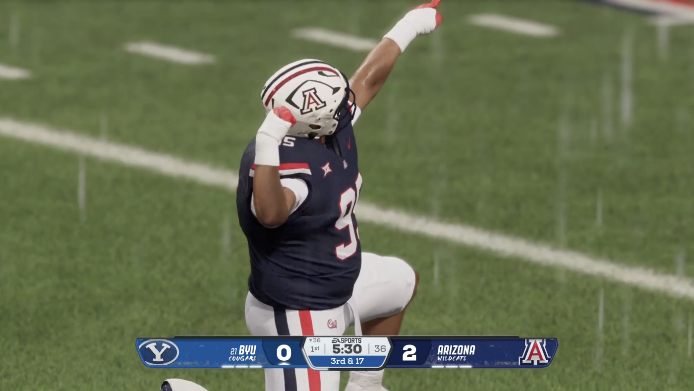 VIDEO: Arizona vs. BYU on College Football 26